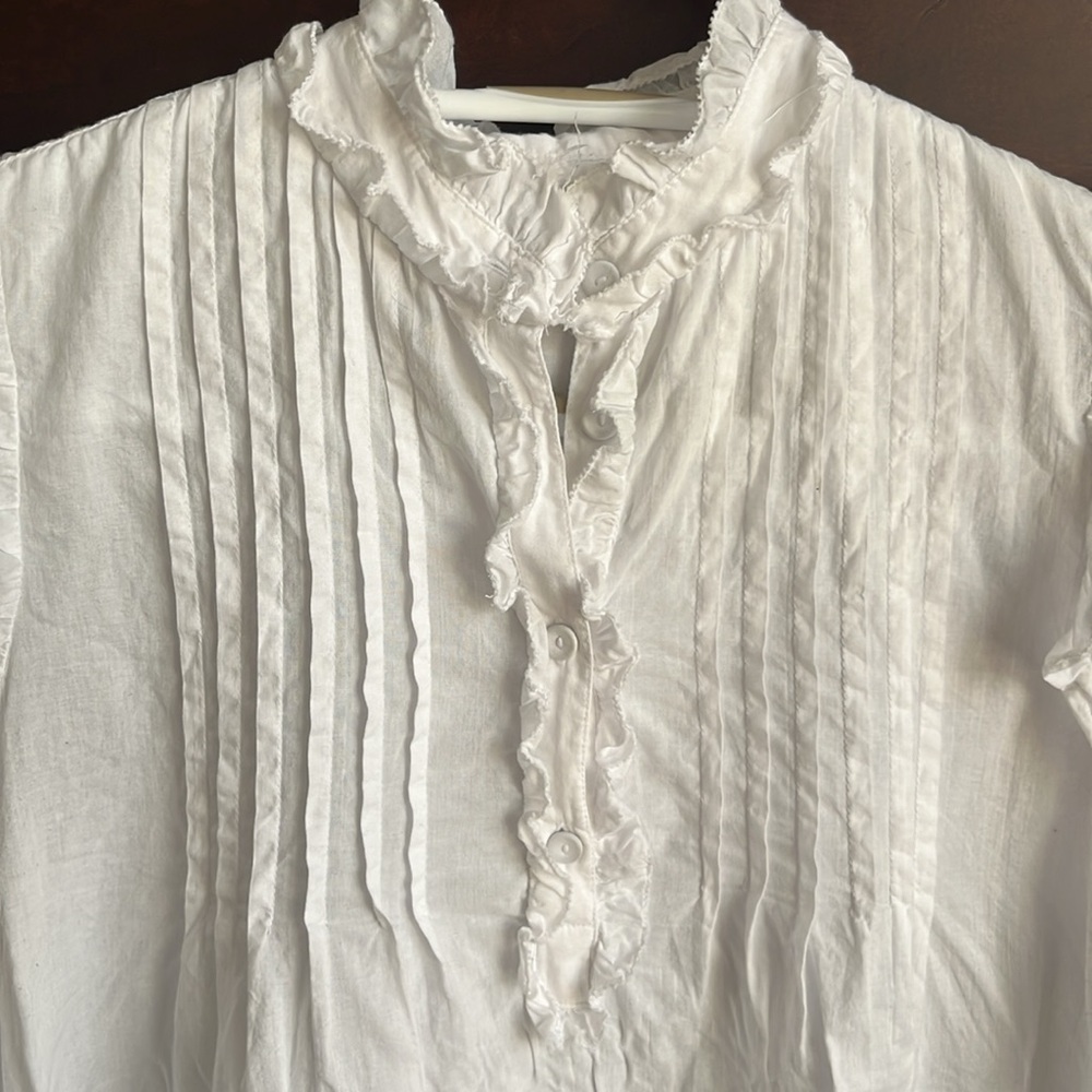 GAP Sleeveless Ruffle Top - Picture 3 of 7